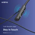 oraimo Necklace Lite (OEB-311) Call Vibration Wireless Earphones light gold/ sage green/ Black. 