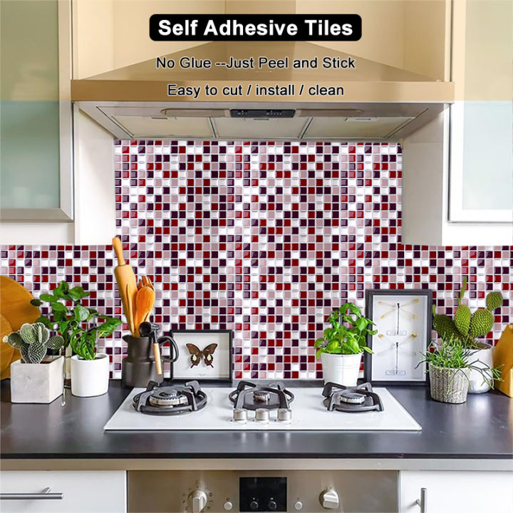 Vividtiles%20Self%20Adhesive%20Mosaic%20Tile%20Wall%20decal%20Sticker%20DIY%20Kitchen%20Bathroom%20Home%20Decor%20Vinyl%20-%20Image%204