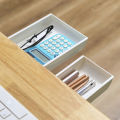 Hidden Table Drawer Box Drawer Storage Box Self Stick Pencil Tray Stand For Under Desk Storage Drawer Home Organizer 1Pcs. 