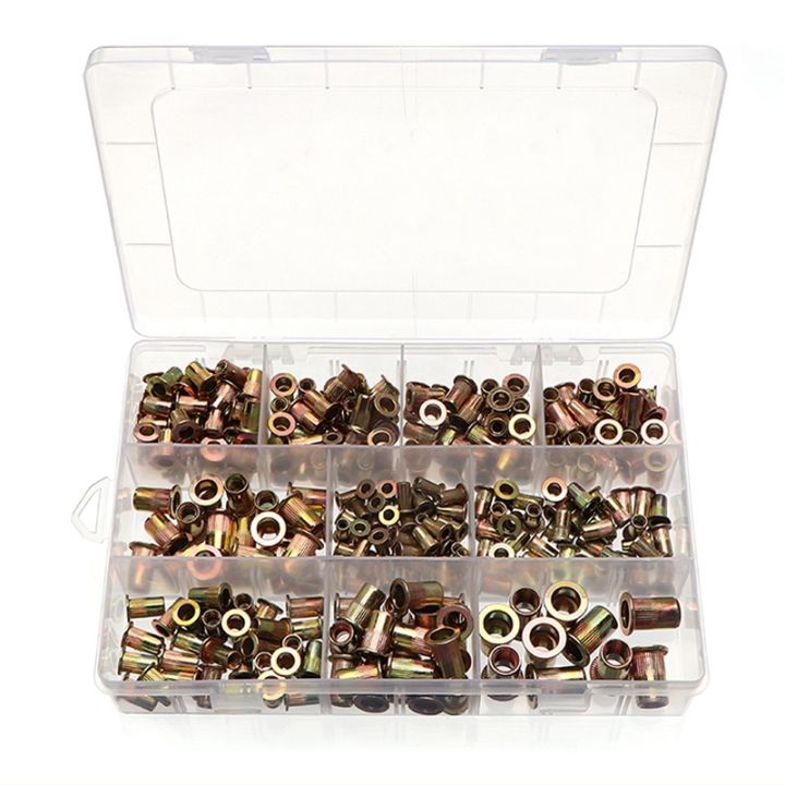thumbnail image 2 of #10-32 Steel Rivet Nuts – 25pcs Top Quality TSBS1032 Rivnut Insert Nutsert 2 of 3