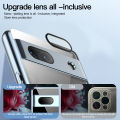 Applicable to Google pixel 7A Wireless Charger Magnetic Suction Phone Case Goggles Full Cover Electroplating Protective Cover TPU Soft Shell.