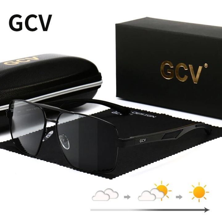 GCV%20Fashion%20Photochromic%20Aluminum%20Sunglasses%20Men%20Chameleon%20Polarized%20Pilot%20Glasses%20Anti-Glare%20Driving%20Eyeglasses%20Coating%20Mirror%20-%20Image%207