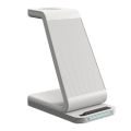 (New)D2 3 In 1 15W Wireless Vertical Charger D2 (White)/D2 (Black). 