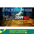 Sticker For Bike / JDM (Osaka)  Best Quality  Sticker For Bike Decal  And Decoration ( Sticker_Mode ). 