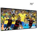 72 Inch Projection Screen-16:9 HD Portable Projector Movie Screen Foldable Anti-crease Wall Mounted With Hooks For Home Theater Support Double Sided Projection.
