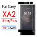 For Sony XA2 Protective Glass on XA2 Ultra Plus Screen Protector 3D Full Cover X A 2 XA2Plus XA2Ultra Armor Tempered Glas Film. 