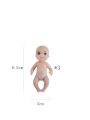 【The road to happiness Store】11.5 "Inch Solid Barbies Pregnant Barbies Doll + 2" Doll + Suitcase Toys Package Doll Accessories. 