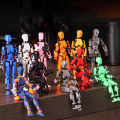 3.0 Multi-Jointed Movable Shapeshift Robot 3D Printed Mannequin Dummy T13 Action Figures Toys Kid Adult Home Decor Ornament Gift.