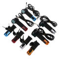 Electric Bike Throttle with LCD display Indicator Gas Handle Throttle Lock Key.