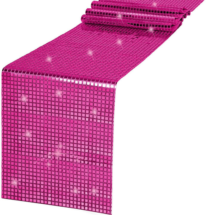 Glitter%20Sequin%20Table%20Runner%20Mirror%20Metallic%20Foil%20Dining%20Tablecloth%20Decoration%20For%20Wedding%20Birthday%20Party%20Retro%2070s%2080s%20-%20Image%206