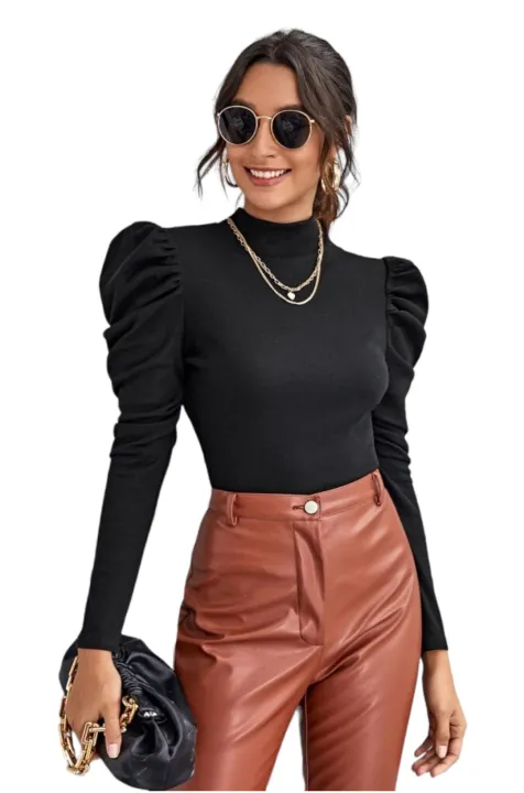 Cotton%20Full%20Sleeve%20Full%20Body%20Crop%20Tops%20Blouse%20for%20Women%20-%20Image%202