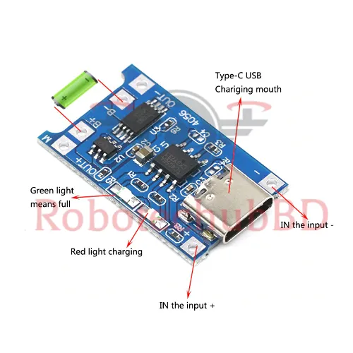 TP4056%20Type-C%20Lithium%20Battery%20Charging%20Module%20%7C%205V%20Type-C%20Input%20%7C%201A%2018650%20Li-ion%20Battery%20Charger%20with%20Protection%20for%20DIY%20Power%20Banks%20&%20Arduino%20Projects%20-%20Image%202
