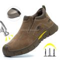 Welder Safety Shoes Anti Smash Puncture Proof Work Safety Boots Men kevlar anti shoes Comfortable Wear-Resistant Work Shoes men BunnyGarden.