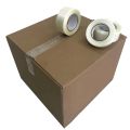 25M Strong Filament Strapping Tape Heavy Duty Transparent Reinforced Fiberglass Tape Single Side Adhesive For Packing Fixed Seal. 