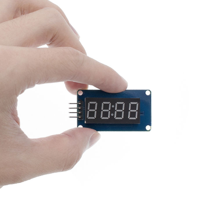 TM1637%204%20Bits%20Digital%20LED%20Display%20Module%20For%20Arduino%207%20Segment%200.36%20Inch%20Clock%20RED%20Anode%20Tube%20Four%20Serial%20Driver%20Board%20Pack%20-%20Image%206
