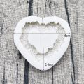 Rose Heart Silicone Sugarcraft Mold Resin Tools Cupcake Baking Mould Fondant Cake Decorating Tools.