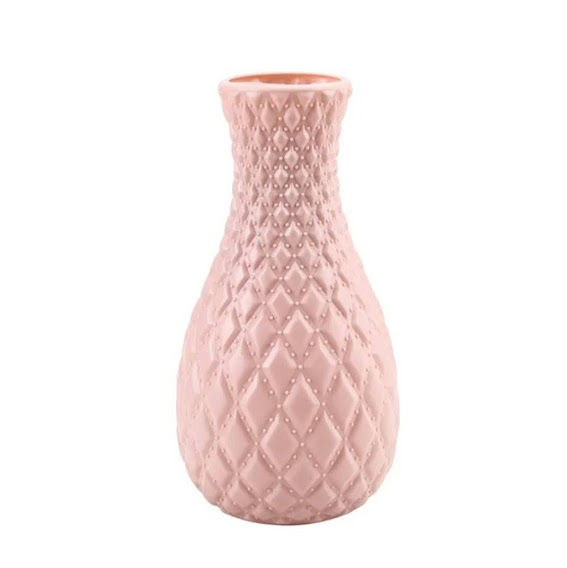 Modern%20Plastic%20Flower%20Vase%20for%20Home%20Living%20Room%20Decoration%20Flower%20Pot%20Imitation%20Porcelain%20,Empty%20Flower%20Tob%20-%20Image%202