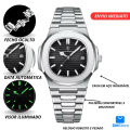 Poedagar 613 Business Quartz Luxury Stainless Steel Watch for Men. 