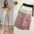 Pregnant women's pants summer thin cotton anti-glare bottoming shorts outer wear pregnant women's belly pants summer P04009. 