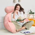 Chair Sofa Cushion Back Pillows For Sitting Up With Arm Reading Bed Rest Pillow Memory Foam Pillow Suitable Relaxing Watching TV.