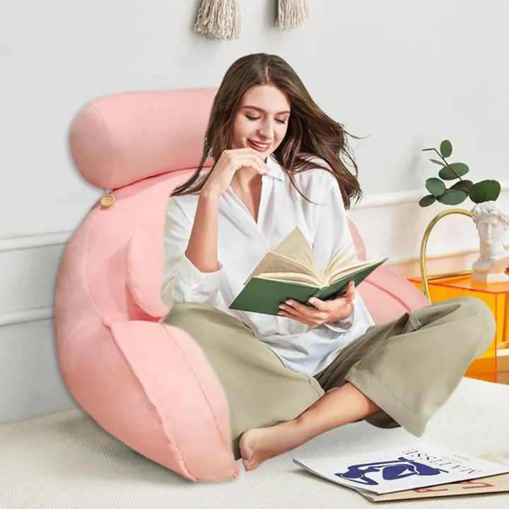 Chair%20Sofa%20Cushion%20Back%20Pillows%20For%20Sitting%20Up%20With%20Arm%20Reading%20Bed%20Rest%20Pillow%20Memory%20Foam%20Pillow%20Suitable%20Relaxing%20Watching%20TV%20-%20Image%205