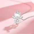 Hellokitty necklace women's light luxury niche cute clavicle chain women's girlfriends 520 gifts for girls. 