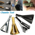 Stainless Steel Deburring External Chamfer Tool Remove Burr Repair Tool for Drill Bit. 
