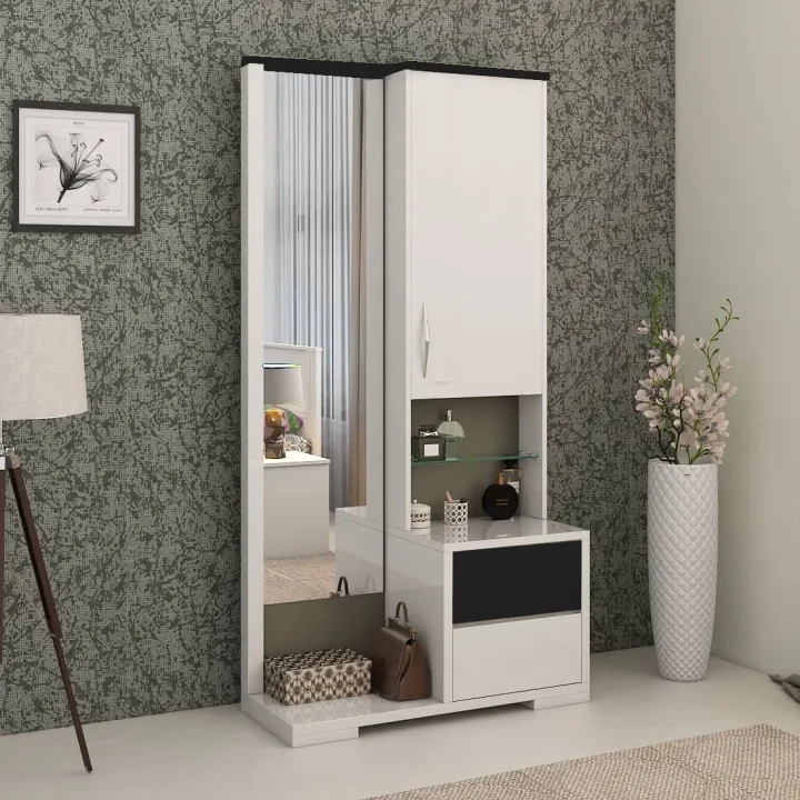 RK%20White%20Dressing%20Table%20With%20Shelves%20and%20Drawers%20-%20Image%203
