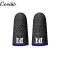 Coodio 2 Pcs Finger Sleeve Non-slip Breathable Game Controller Thumb Sleeves Sensitive Touch-screen Gaming Gloves.