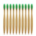 【Daily Necessities For Anyone Store】DR.PERFECT 10 Pieces/lot wooden soft Eco Bamboo Oral Adult Care tongue scraper cleaning.