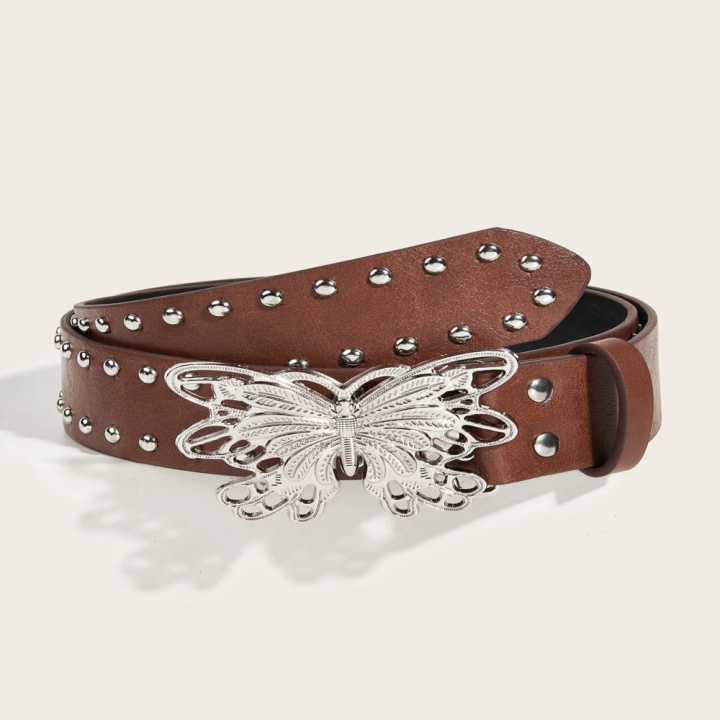 Y2k%20Belt%20Pink%20Belt%20Punk%20Belt%20Butterfly%20Buckle%20Belt%20Waistband%20-%20Image%208