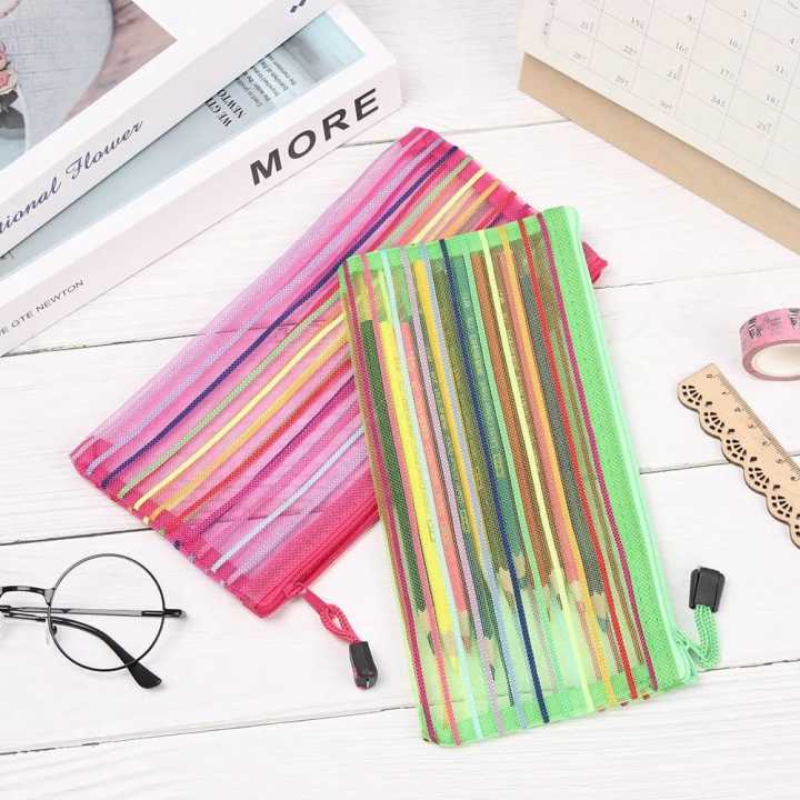 2%20pcs%20Pencil%20and%20Pen%20Net%20Bag%20Multiclour%20-%20Image%203