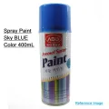 Sky Blue Color 400mL Spray Paint Sky Blue 400mL Multipurpose Sky Blue Spray Paint For Bike Metal Wood Motor Cycles Furniture Blue Sky Blue Paint. 