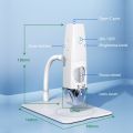 2MP 1080P WiFi Electron Microscope USB Mobilephone Computers Connecting Microscope Photo Video Taking Portable Electron Microscope with 8 LED Lights Bendable Stand.