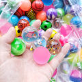 Gacha Solid Luminous Non-Toxic Large Bouncy Ball Solid Ground Stall: Toy Ball Children's No. 32 Color Bouncy Ball. 