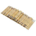 Test Probe Replacement 100pcs P50‑J1/P50‑B1/P75‑B1/P75‑E2/P100‑E2 Spring Round Pogo Pin 3A. 