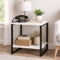 Metal Frame Side Table 2ft by 2ft.