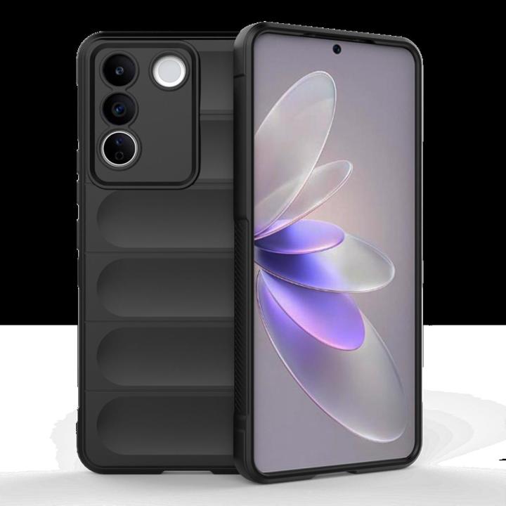 For Vivo V27e Case Camera Protection Back Cover Shockproof Casing Shell Silicone Softcase