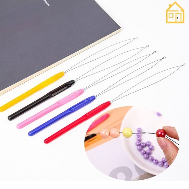 Stainless Steel Opened Beading Needles /Crochet Easy Jewelry Making Tools /Beading Pins For Beads And Pearls