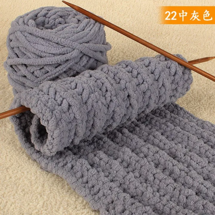 Ice%20Thick%20Knitting%20Wool%20Yarn%20Ball%20Lover%20Cotton%20Hand-WovendiyMen's%20and%20Women's%20Woven%20Scarf%20Wool%20Hook%20Shoes%20Cushion%20Hat%20Thread%20-%20Image%204