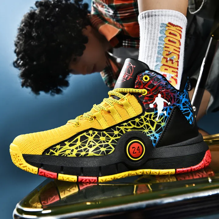 Size%2031-45%20Men's%20Shoes%20Rubber%20Soles%20Floor%20Friction%20Sound%20Basketball%20Shoes%20Young%20Boys%20Sneakers%20Men%20Basket%20Femme%20Tenis%20Trainers%20KEEMEEUYZO%20-%20Image%202