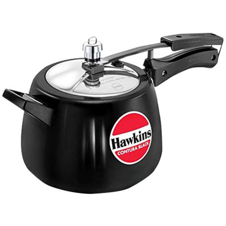 Hawkins Contura Pressure Cooker Black
