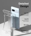 Google Pixel 7A Soft Transparent Durable Drop Protective TPU Back Cover.