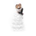 Wedding Couple Figurines Lightweight Wedding Statue Sweet Lovely Fine Workmanship Weeding Couple Figurines Cake Per. 