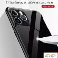 Apple iPhone 12 - (100% Premium Quality) DESIGNED IN HONG KONG Scratchproof Tempered Glass Case Back Cover Casing ...