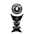YAMAHA FZ-S Fuel Tank Pad Sticker For Motorcycle. Full Black.