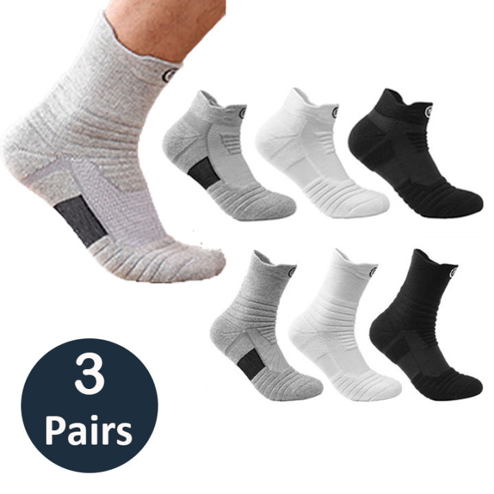 Anti-slip Football Socks Men Women Cotton Sock Short Long Tube Soccer Basketball Sport Socks Breathable Deodorant Socks 38-43 BunnyGarden