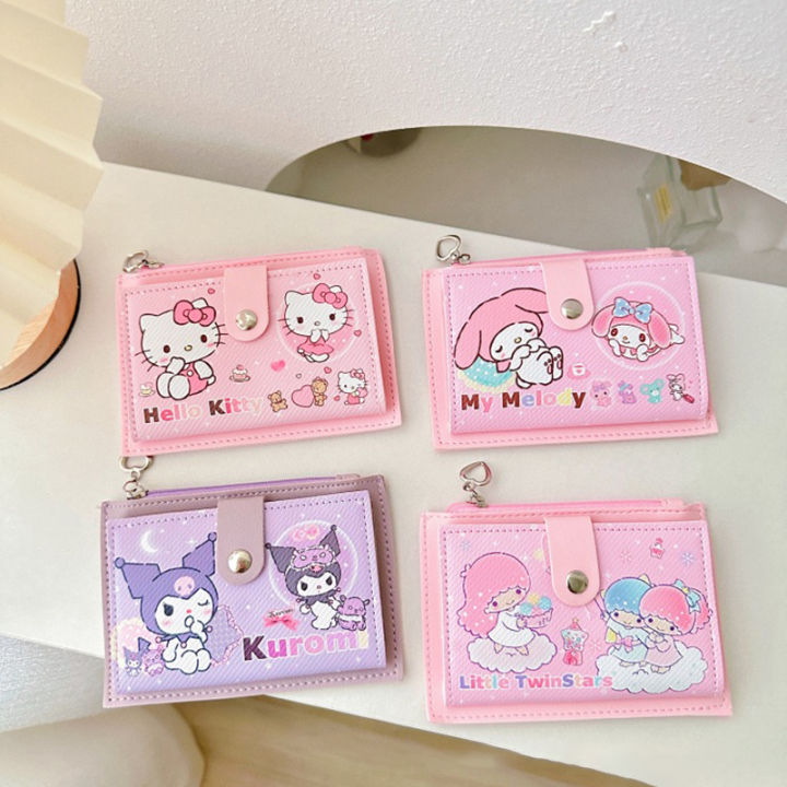 Cartoon%20Anime%20Multifunctional%20Card%20Holder%20Fashion%20Portable%20Coin%20Purse%20For%20Women%20Girls%20Kawaii%20Cute%20Wallet%20Folding%20Leather%20Wallet%20Cherry%20Super%20Store%20-%20Image%203