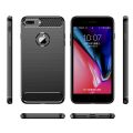 For iPhone 8 Plus Case For Apple iPhone 7 8 Plus Cover 5.5 Inch Carbon Fiber Shockproof Silicone Bumper For iPhone 8 7 Plus.