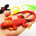 【Yibei Fairy Tale Toy City】Rubber Lizard Something Interesting Reptile Animals Pop it Fidget Prank Gadgets Funny Novelty Gifts Toys Boys Gilrs. 
